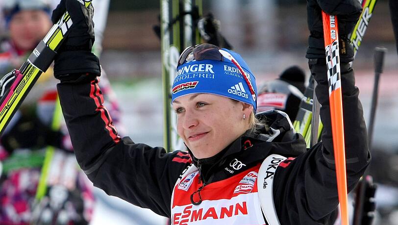 Magdalena Neuner feierte gro&szlig;e Erfolge als Biathletin. Zu ihrem Team aus Sportlerzeiten hat sie heute fast keinen Kontakt mehr.