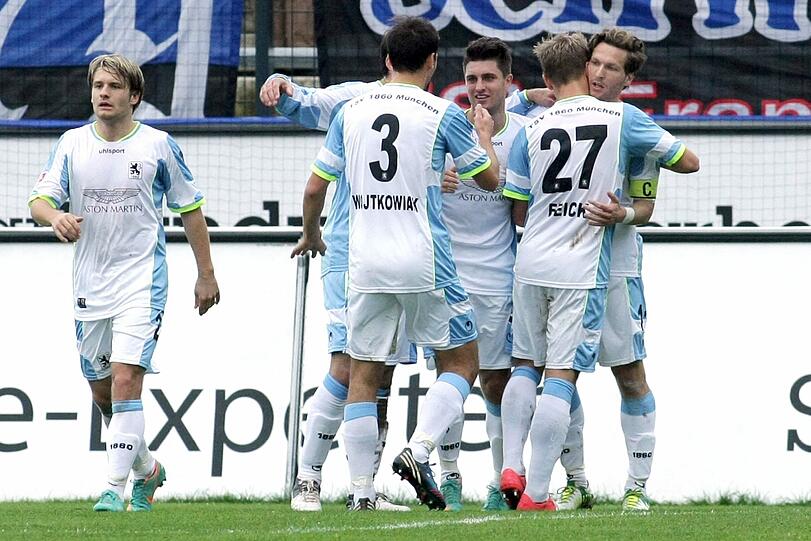 TSV 1860 München gegen FSV Frankfurt - die Bilder des Spiels.