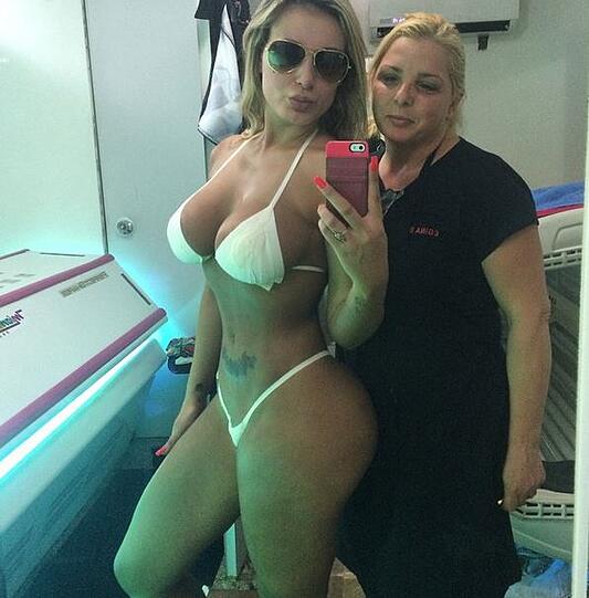 Das brasilianische Model Andressa Urach