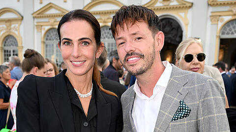 Zeigten sich gemeinsam beim Empfang des Bayerischen Landtags: Lisa Müller und Michael James Murphy Zeigten sich gemeinsam beim Empfang des Bayerischen Landtags: Lisa Müller und Michael James Murphy