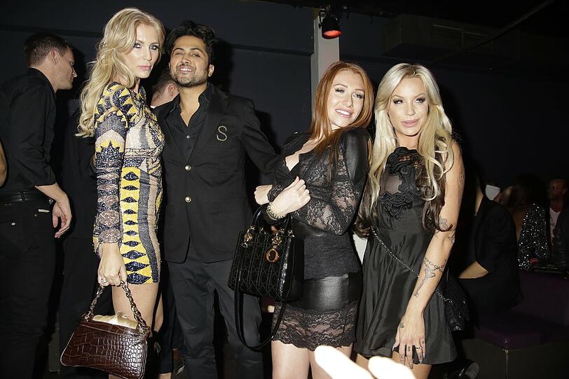 Sarah Kern mit Samuel Sohebi, Georgina Fleur und Gina-Lisa Lohfink