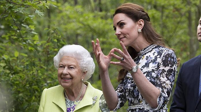 Zwischen Queen Elizabeth II. und Prinzessin Kate ging es nicht immer harmonisch zu.