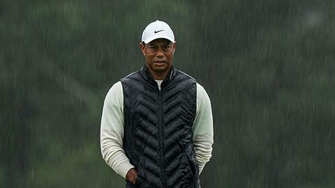 Tiger Woods aus den USA bei den US Masters in Augusta.