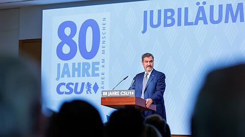 80 Jahre nach ihrer Gründung ist die CSU von der AfD stark herausgefordert. Parteichef Söder betonte, dass er eine Zusammenarbeit kategorisch ablehnt.