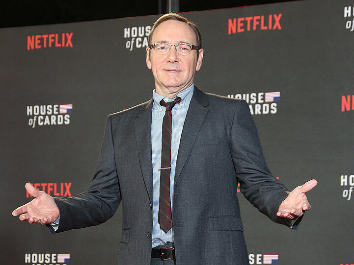 Kevin Spacey bei der Weltpremiere der dritten Staffel von "House of Cards"
