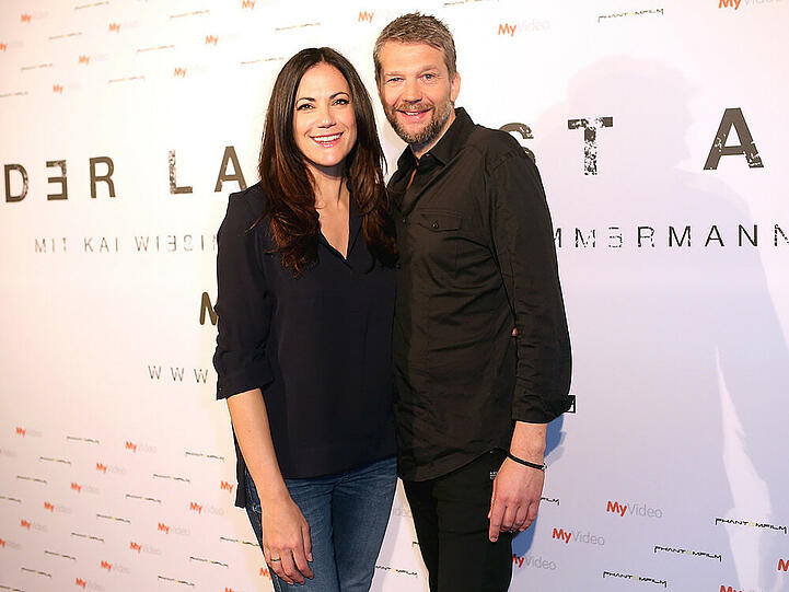 Bettina Zimmermann und Kai Wiesinger bei der Vorstellung ihrer Webserie "Der Lack ist ab"