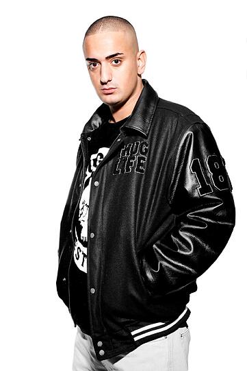 Der Rapper "Haftbefehl": Weil zu viele Fans zu seiner Autogrammstunde kamen, musste die Polizei zum Großeinsatz ausrücken.
