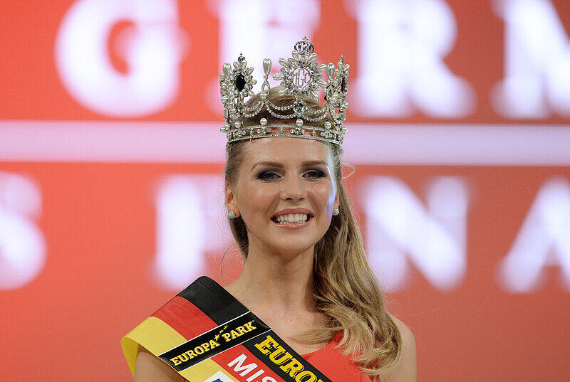 Das ist die neue Miss Germany 2015 - Olga Hoffmann aus Münster. Sehen Sie hier weitere Bilder zur Wahl in Rust.