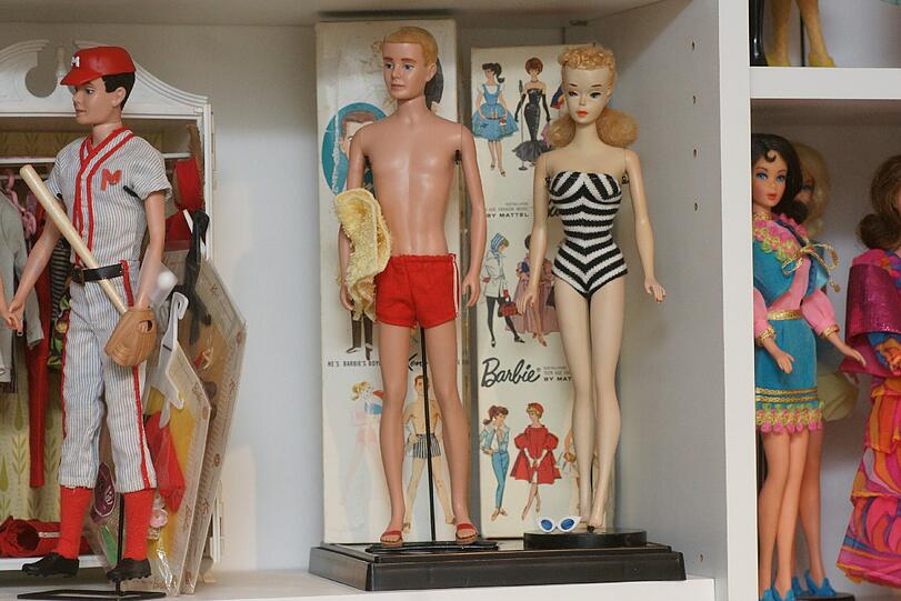 Barbies spiegelten wider, was Frau getragen hat, wenn sie in sein wollte.