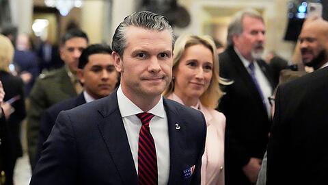 US-Verteidigungsminister Hegseth bezeichnet die Angriffe auf die Huthi als Botschaft an die Miliz und an den Iran. (Archivbild)