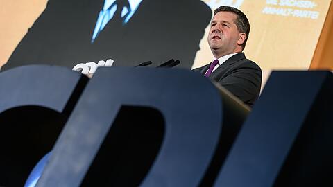 Sachsen-Anhalts Ministerpr&auml;sident Sven Schulze (CDU) hat seine ablehnende Haltung gegen&uuml;ber AfD und Linken immer wieder bekr&auml;ftigt. (Archivbild)