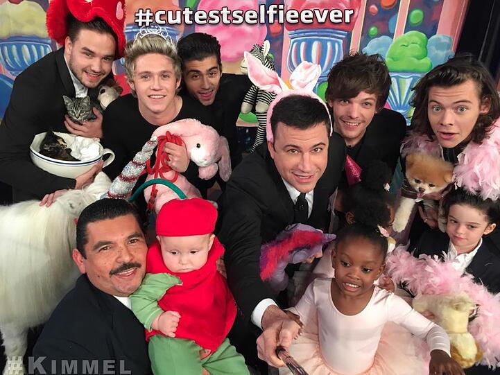 One Direction bei "Jimmy Kimmel Live!"