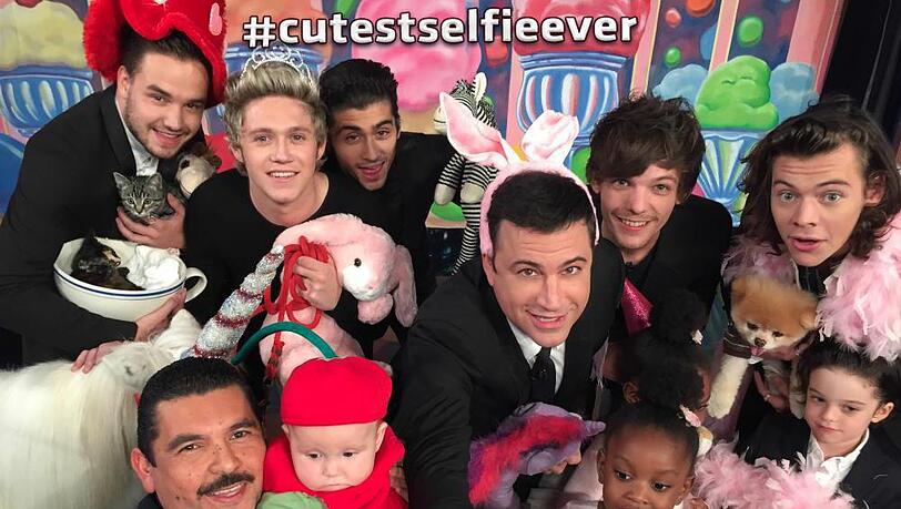 One Direction bei "Jimmy Kimmel Live!" One Direction bei "Jimmy Kimmel Live!"