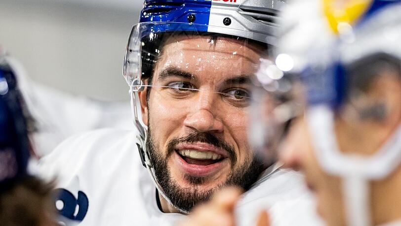 Wer dreimal trifft, hat gut lachen: Chris DeSousa.