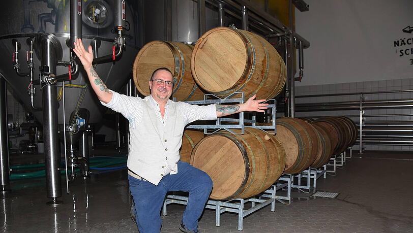 Steffen Marx ist der Gründer und Geschäftsführer der Giesinger Brauerei.