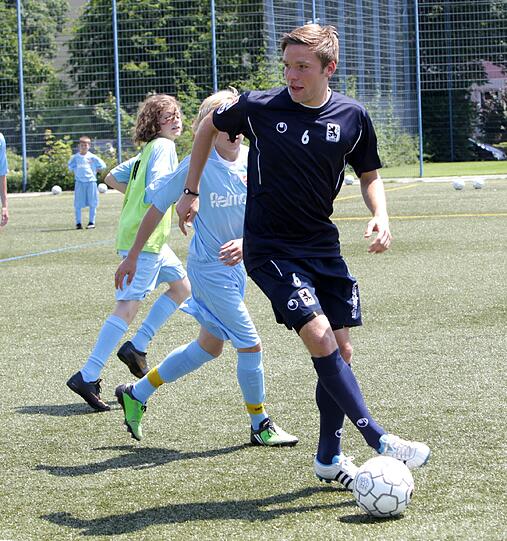 Am Vormittag wurden die Grundlagen trainiert &ndash; mal mit, mal ohne Ball. Die Bilder vom Fielmann-Camp beim TSV 1860