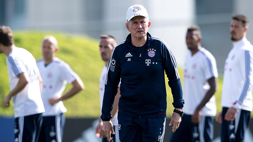 Muss im Bett bleiben: Bayern-Coach Jupp Heynckes