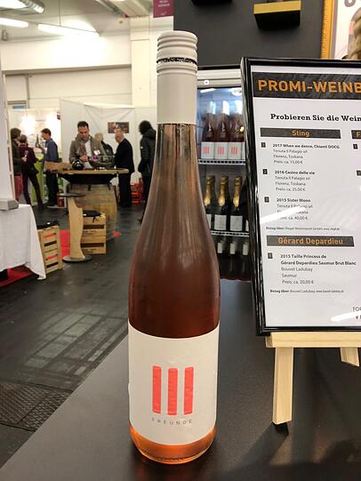 III Freunde Rosé trocken aus Alsheim, Rheinhessen, für knapp zehn Euro.