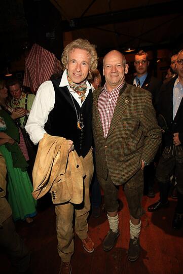 Thomas Gottschalk mit Joachim Hunold