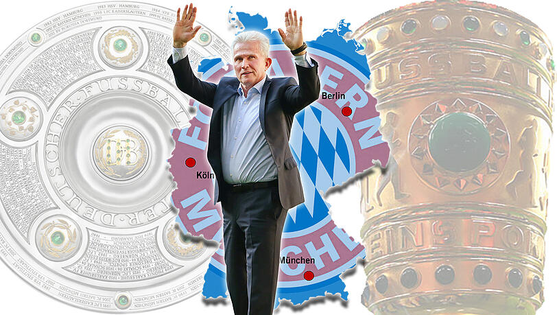 Drei Städte, zwei Trophäen: Jupp Heynckes' Restprogramm als Fußballtrainer.