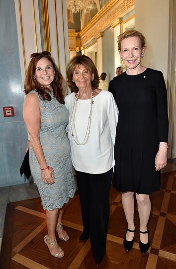 Judith Epstein, Dr. Charlotte Knobloch und Sunnyi Melles
