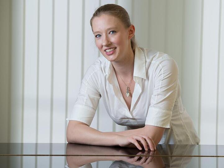Joana Mallwitz. Foto: Sebastian Kahnert/Archivbild