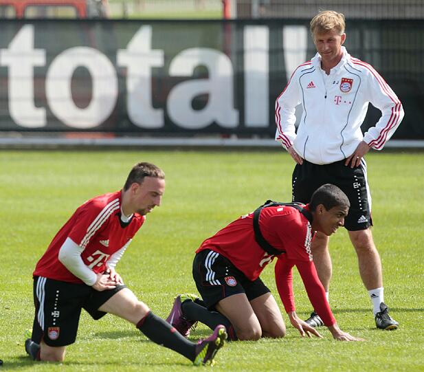 Training ohne van Gaal, dafür mit Jonker: Die Bilder vom Montag