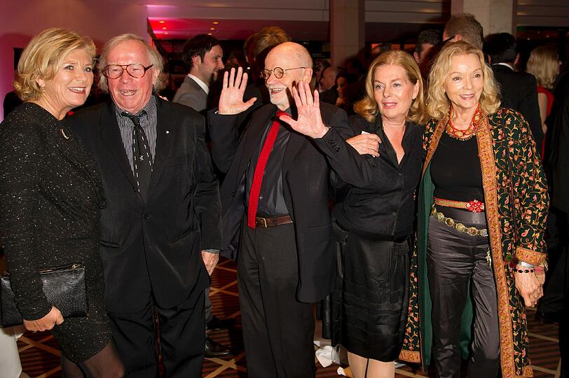 Jutta Speidel, Klaus Doldinger, Günther Rohrbach und Frau Angelika Wittich, Inge Doldinger
