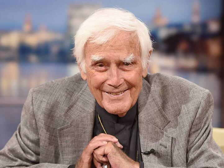 Joachim Fuchsberger in der Talkshow "Menschen bei Maischberger"