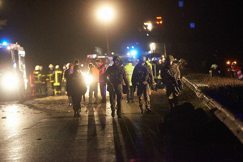 Weitere Bilder von der Bergungsaktion.