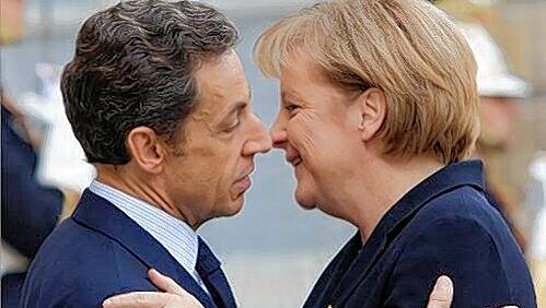 Sie sind die Schwergewichte in der Jury: Nicolas Sarkozy und Angela Merkel. Sie sind die Schwergewichte in der Jury: Nicolas Sarkozy und Angela Merkel.