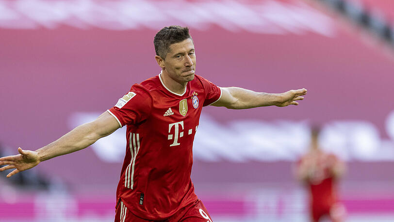 Robert Lewandowski schnürte gegen Borussia Mönchengladbach am Wochenende einen Dreierpack.