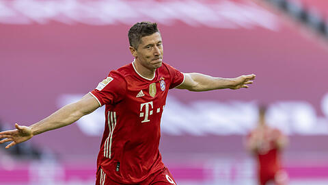 Robert Lewandowski schnürte gegen Borussia Mönchengladbach am Wochenende einen Dreierpack.