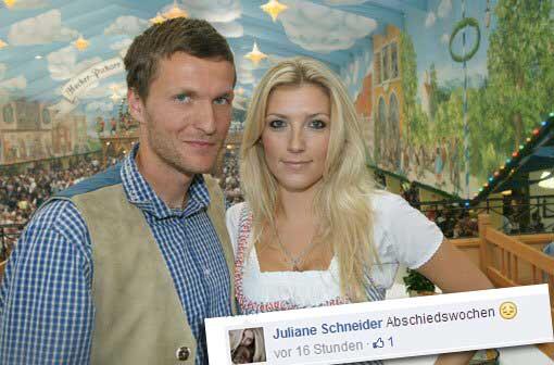 "Abschiedswochen": Benny Lauth und seine Juliane werden wohl aus München wegziehen. Der Vertrag des Torjägers wird beim TSV 1860 nicht verlängert.