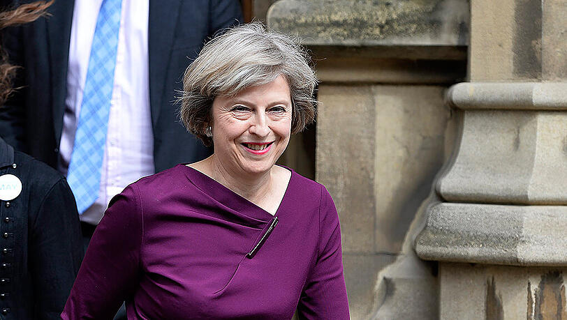 Theresa May wird die zukünftige Nachfolgerin von Premierminister David Cameron. Theresa May wird die zukünftige Nachfolgerin von Premierminister David Cameron.
