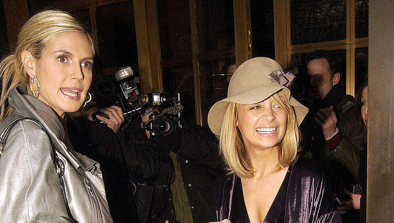 Heidi Klum und Nicole Richie sind schon lange befreundet Heidi Klum und Nicole Richie sind schon lange befreundet