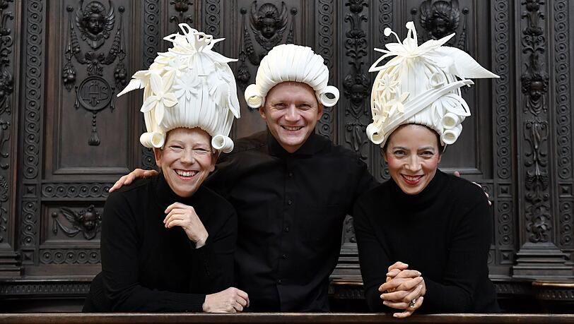 Stephanie Jenke (Gasteig), Hansjörg Albrecht (Dirigent und Organist) und Anna Kleeblatt (Kulturmanagerin) sind die Köpfe hinter dem Bachfest.