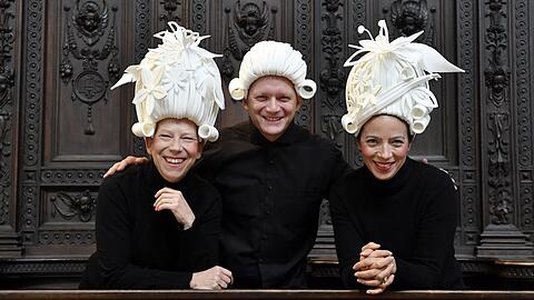 Stephanie Jenke (Gasteig), Hansjörg Albrecht (Dirigent und Organist) und Anna Kleeblatt (Kulturmanagerin) sind die Köpfe hinter dem Bachfest.