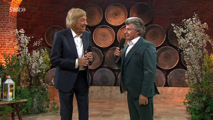 Andy Borg k&uuml;ndigte Bata Illic mit einem falschen Titel an - und kassierte daf&uuml;r einen Seitenhieb.