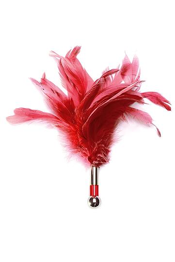 Ein Accessoire fürs Vorspiel: die Streichel-Feder "Tantra Feather Teaser"  von "Lelo".