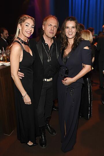 Uwe Ochsenknecht und Kirsten "Kiki" Viebrock mit Katarina Witt