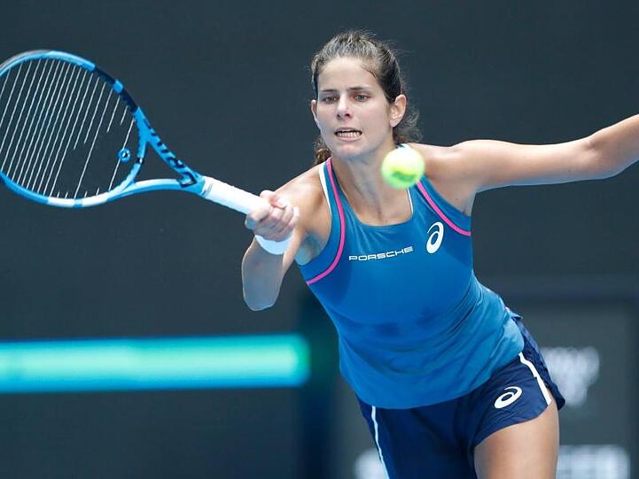 Julia Görges setzte sich knapp durch.