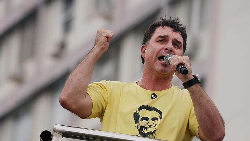 Flávio Bolsonaro will im kommenden Jahr für das Präsidentenamt antreten. (Archivbild) Flávio Bolsonaro will im kommenden Jahr für das Präsidentenamt antreten. (Archivbild)