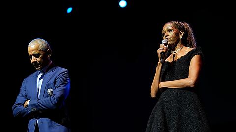 Barack und Michelle Obama werden ihren Familienhund Sunny vermissen. (Archivbild)