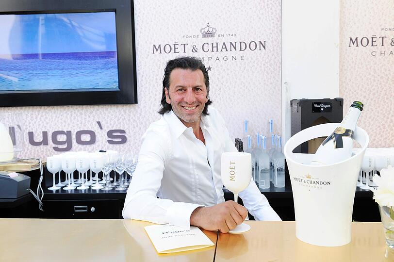 Der Gastgeber der Sommerparty: Ugo Crocamo.