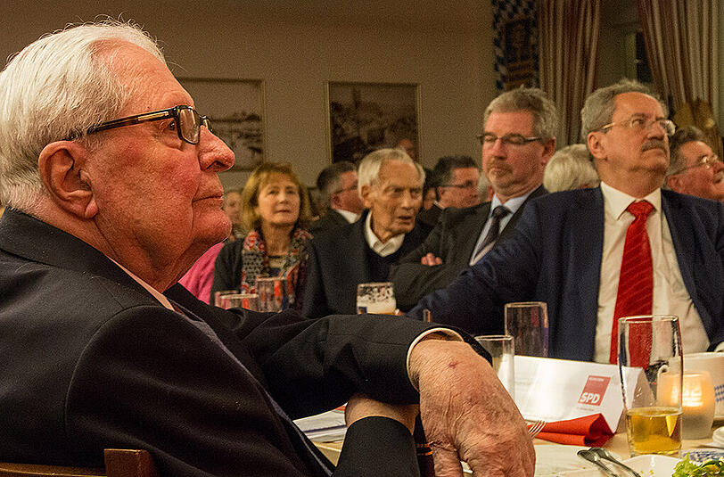 Hans-Jochen Vogel (l.) und Christian Ude (r.)