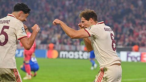 Fäuste hoch und kämpfen: Leon Goretzka mit außergewöhnlichem Torjubel.