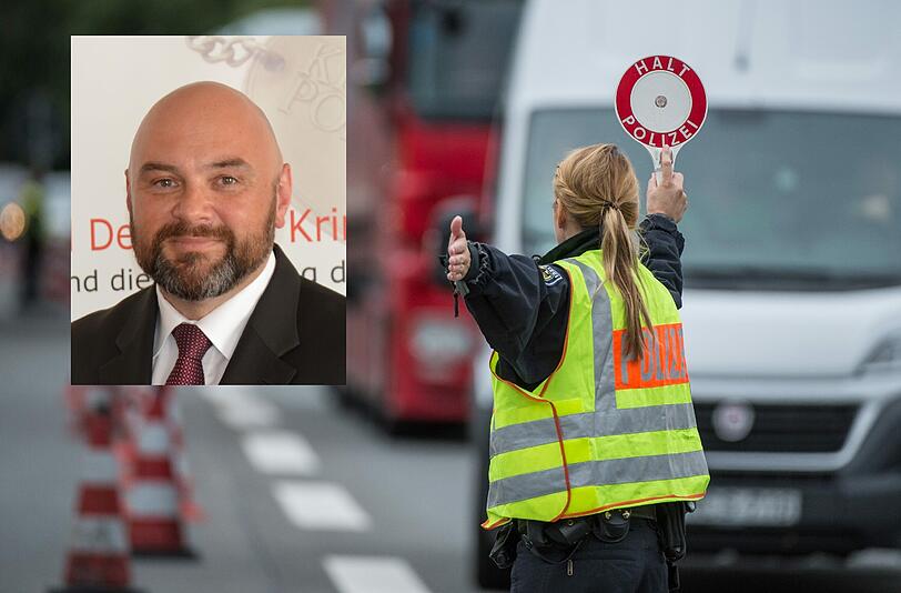Im Dauereinsatz: die Polizei. Für sie meldet sich BDK-Chef André Schulz (kl. Foto) jetzt zu Wort.