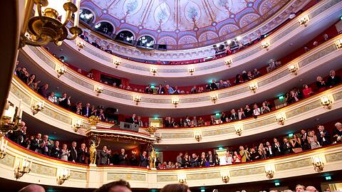 Schlussapplaus bei der Eröffnungs-Gala.