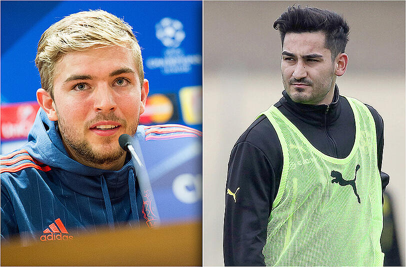 Sollen Begehrlichkeiten in der italienischen Serie A wecken: Leverkusens Christoph Kramer (l.) und Dortmunds Ilkay Gündogan.